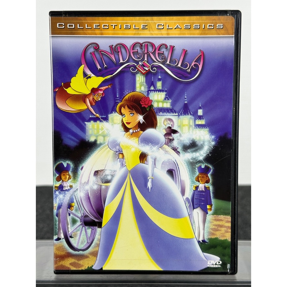 Cinderella DVD GoodTimes Collectible Classics‎ Animated Jetlag Productions 2002
